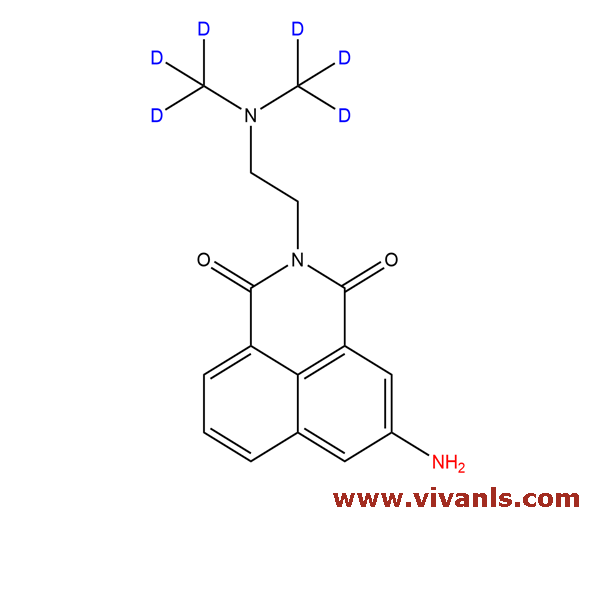 Stable Isotope Labeled Compounds-Amonafide-d6-1663652393.png